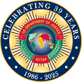Official seal of the International Criminal Investigative Training Assistance Program