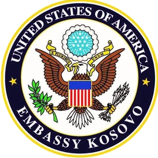 Official seal of the U.S. Embassy in Kosovo